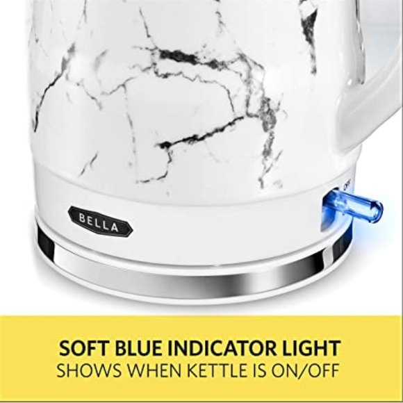 1.5 Liter Electric Ceramic Tea Kettle with Boil Dry Protection & Detachable Swiv - Picture 8 of 9